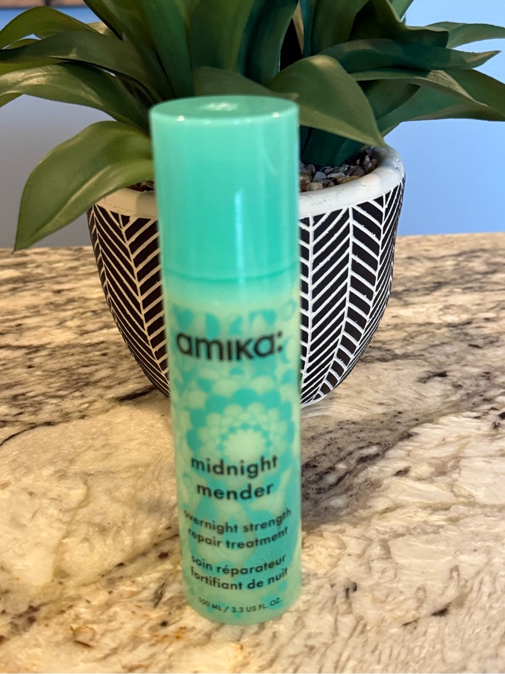 Amika Midnight Mender Overnight Strength Repair Treatment 3.3 oz NEW
